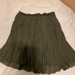 Olive green Hollister skirt